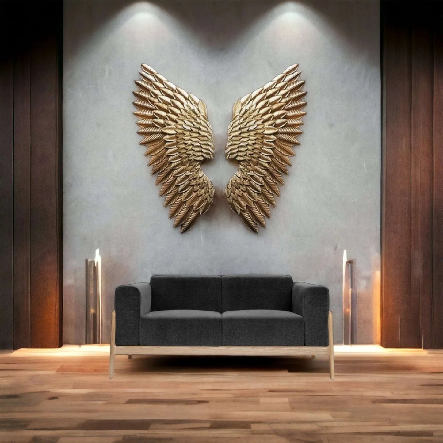 Golden Wings Wall Art
