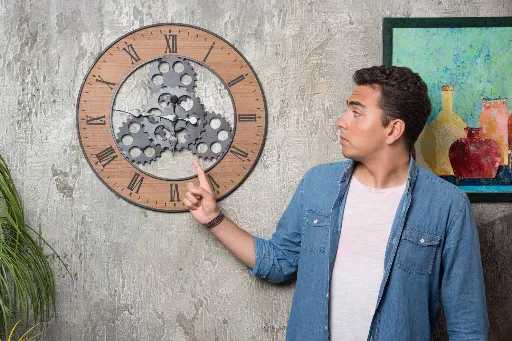 Designer wall clock for living room 