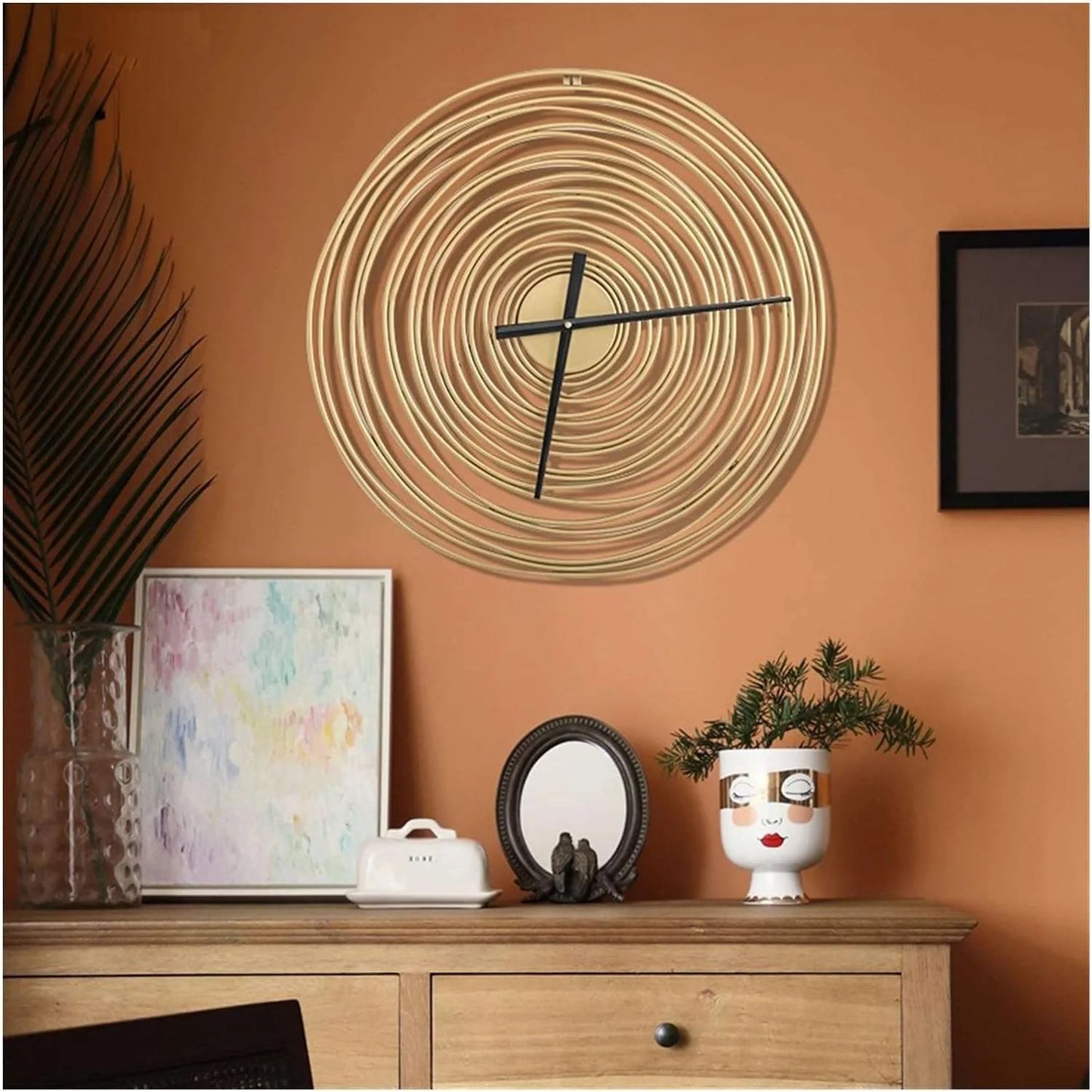 Designer Spiral Wall Clocks