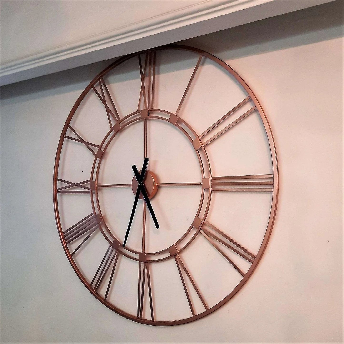 Rose Gold Wall Clock