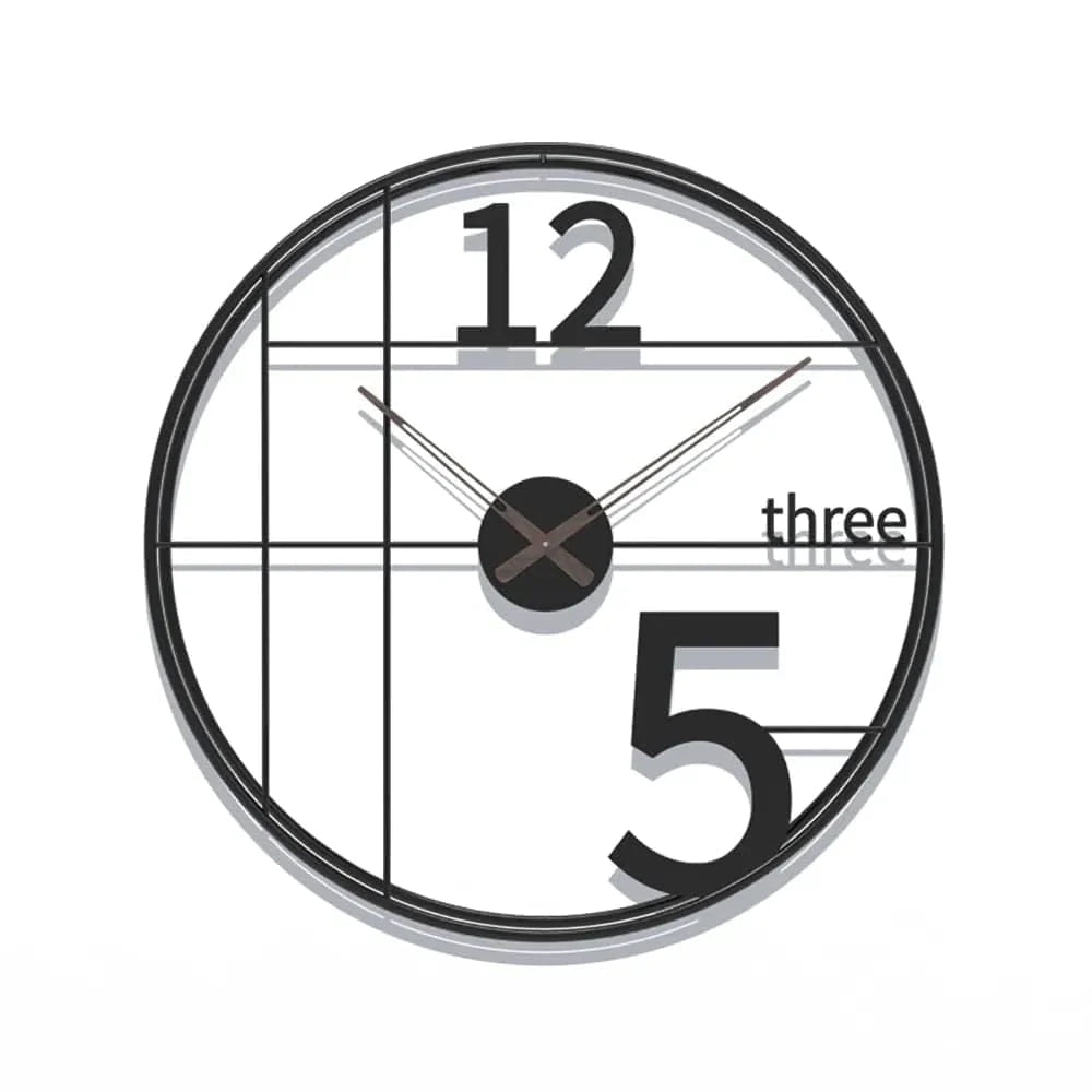 Numbered Wall Clock