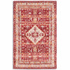 Red Hand Tufted Woollen Rug