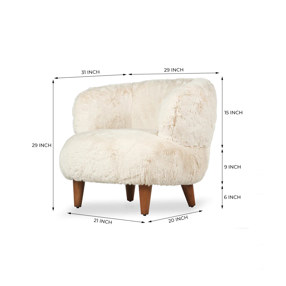 Noir Luxe Lounge Chair
