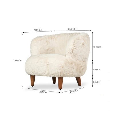 Noir Luxe Lounge Chair