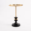 Black and Gold Accent Table