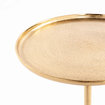Black and Gold Accent Table