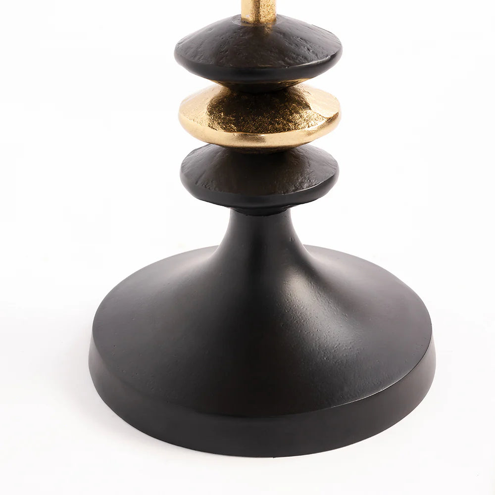 Black and Gold Accent Table