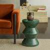 Green Marble Accent Table