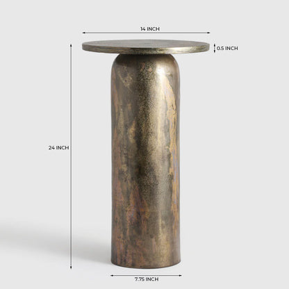 Aluminium Accent Table
