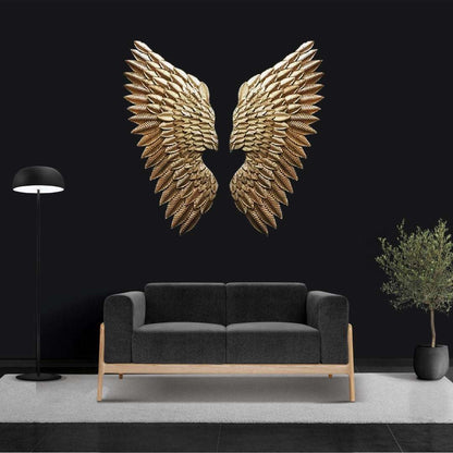 Golden Wings Wall Art