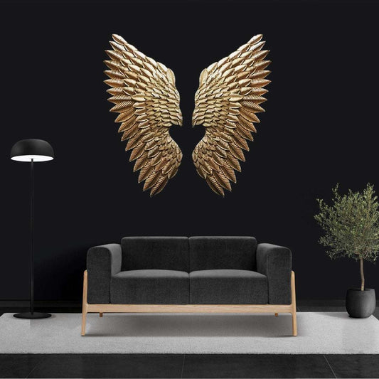 Golden Wings Wall Art