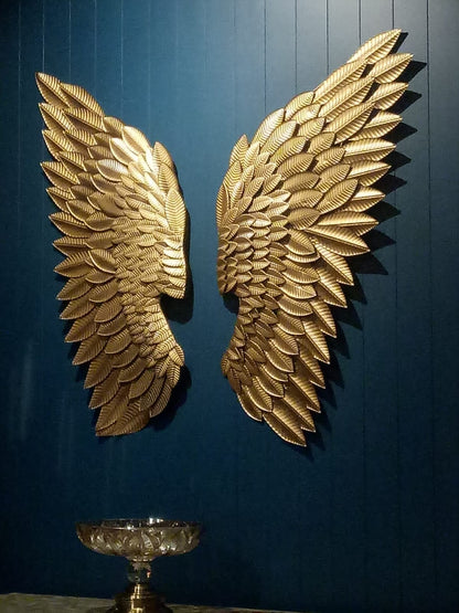 Golden Wings Wall Art
