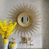 Sunflower Mirror Wall Art