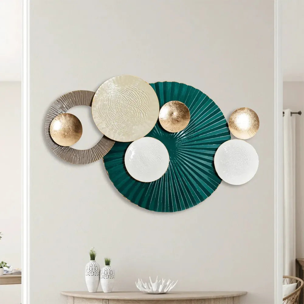 Concentric Aura Wall Decor Metal Art