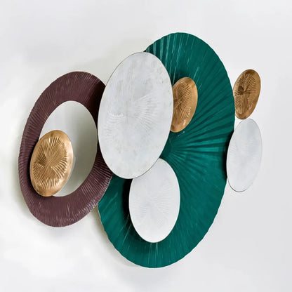 Concentric Aura Wall Decor Metal Art