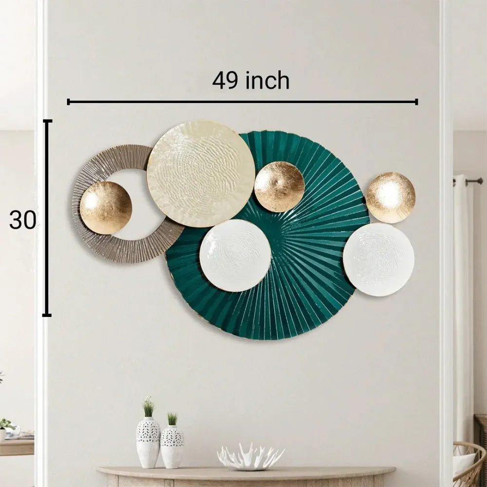 Concentric Aura Wall Decor Metal Art