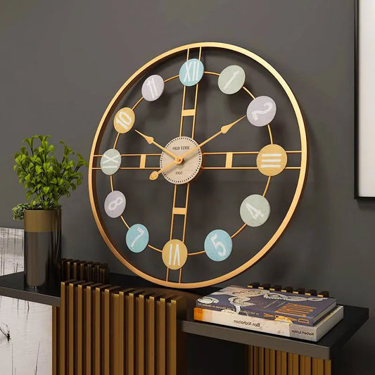 Multicolour Designer Wall Clock
