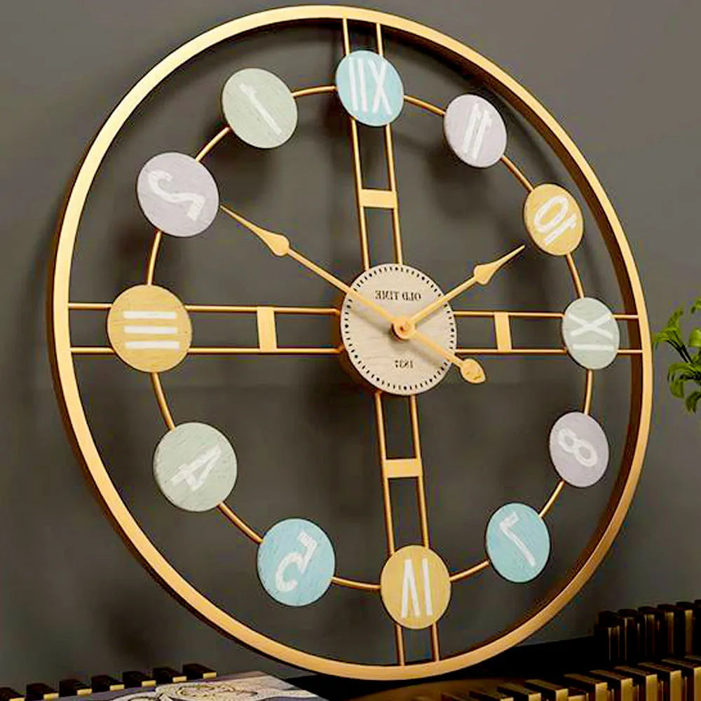 Multicolour Designer Wall Clock
